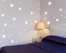 Stars Wall Decal Nursery Modern Pattern Vinyl Sticker
